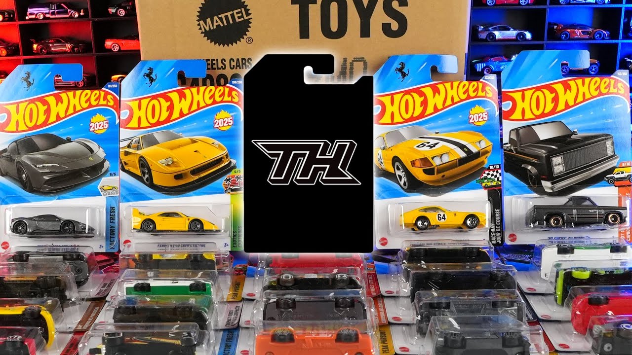 Распаковка кейса Hot Wheels Q 2025 | Лучший кейс года!!!