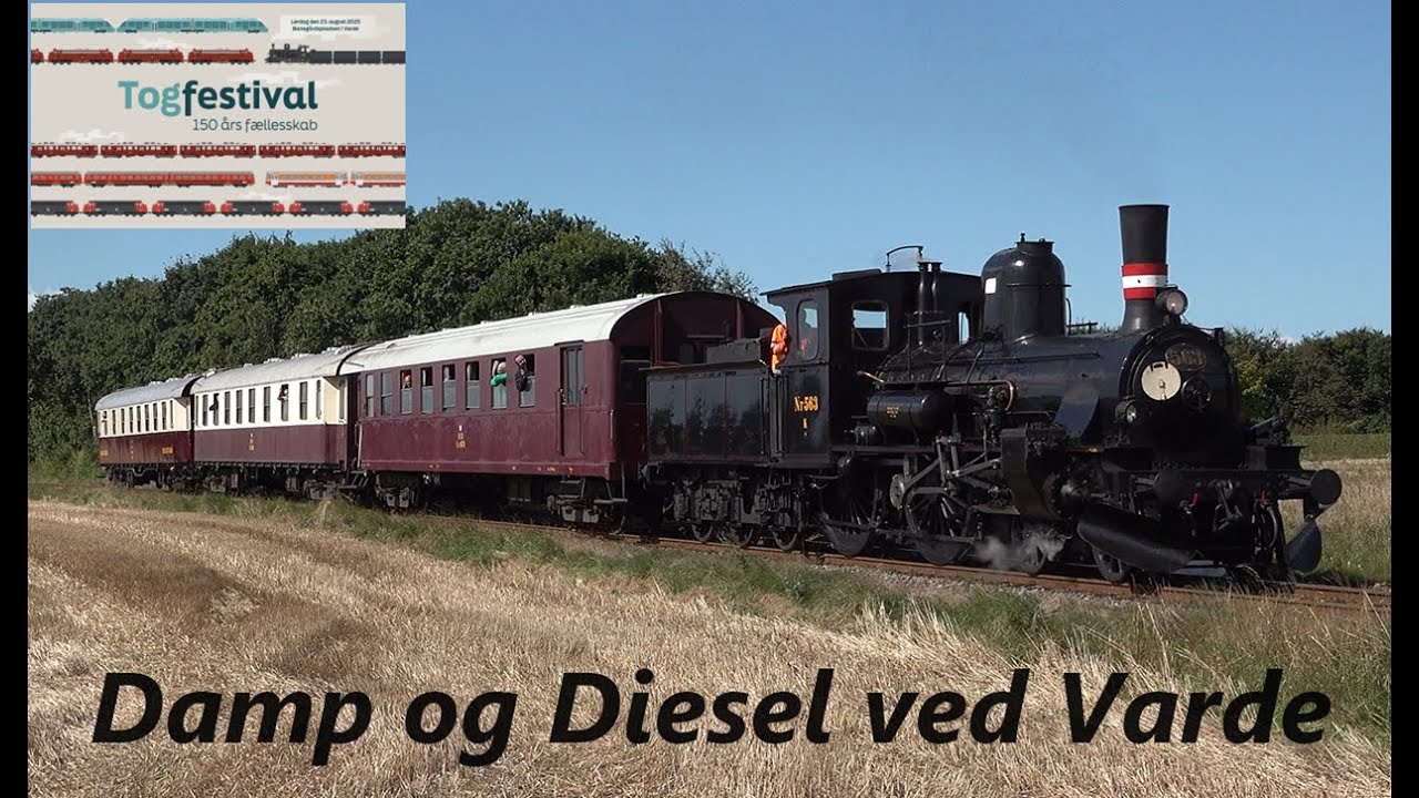 Tog i Danmark - 150 år med tog i Varde