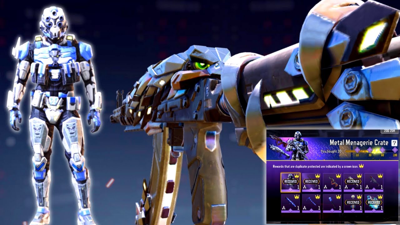 METAL MENAGERIE LUCKY CRATE OPENING | SPECTRE ”PALE BEAST” + AK 47  “MECH OWL” UNLOCKED!!!