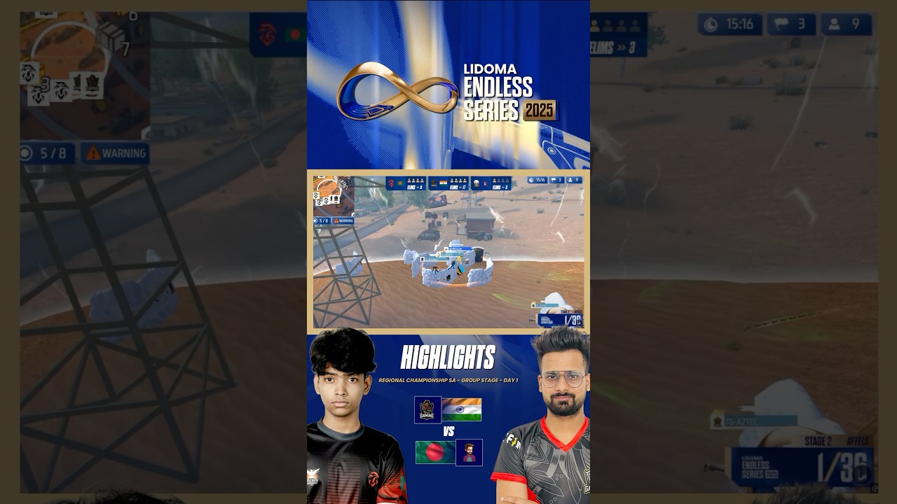 Total Gaming vs Ziku Vai | Endless Series Stage 2 SA Regional Championship | Group Stage Day 1