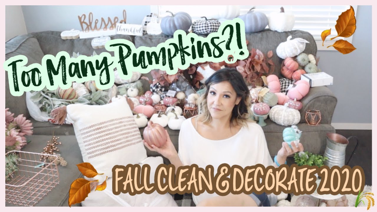 FALL CLEAN & DECORATE 2020