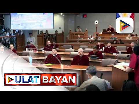Senate Impeachment Court, tinanggap at kinumpirma ang manifestation ng prosekusyon na pagbawi...