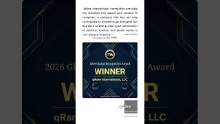 Winner for Innovation and Research: Global Recognition Award 2026
