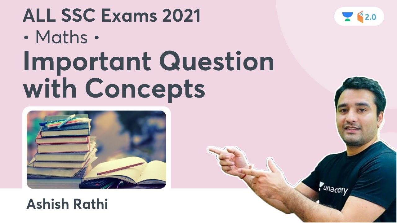 Important Question with Concepts | Maths | Ashish Rathi | ALL SSC EXAMS ...