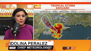 Tropical Storm Edouard forms in Gulf, latest impacts