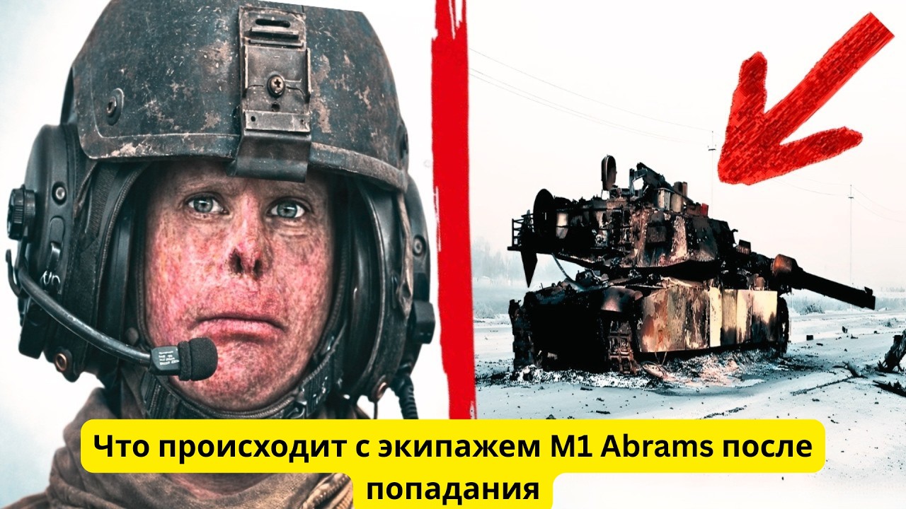 Что происходит с экипажем M1 Abrams после попадания