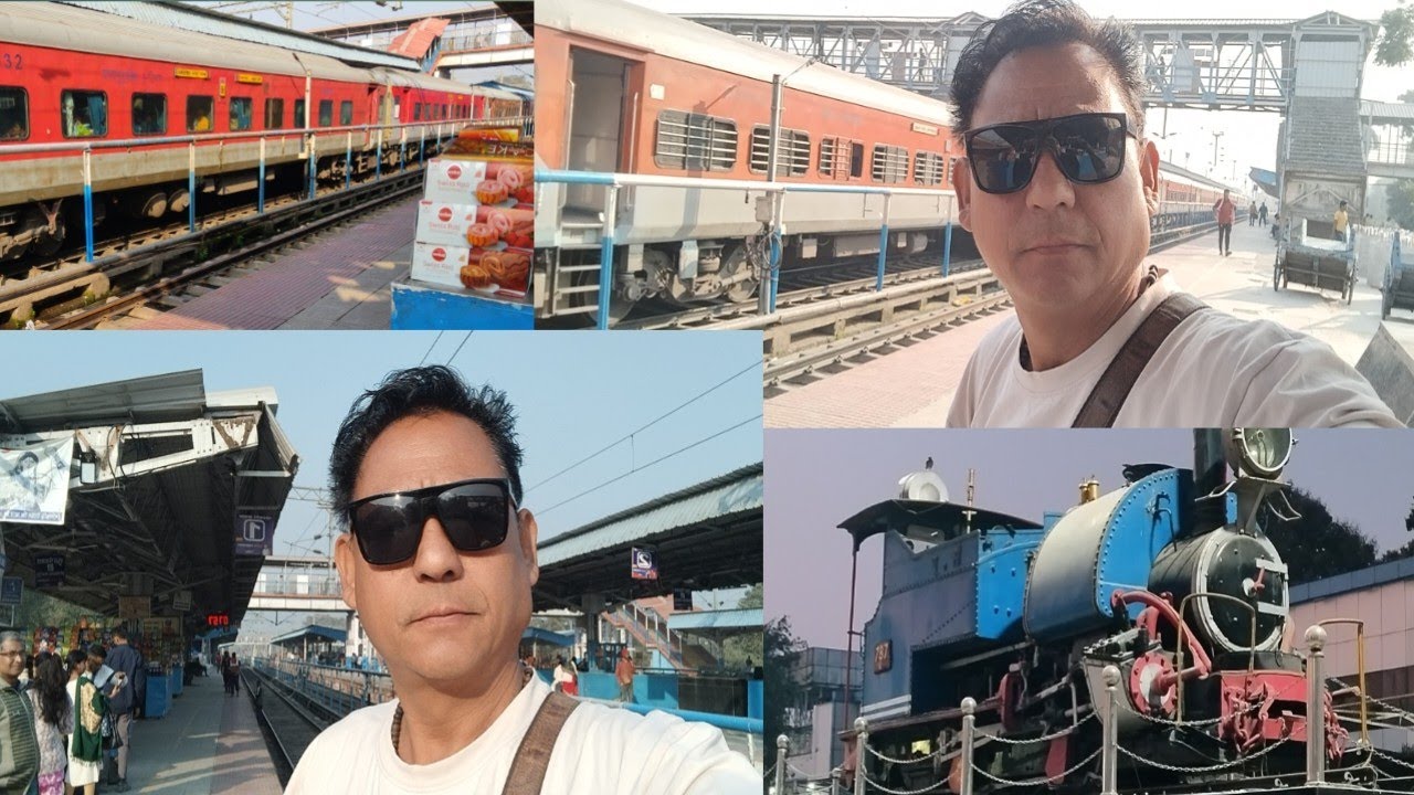 सिलीगुडीकाे अर्को एउटा रेल स्टेसन, SILIGURI Junction यहाँ बाट कहाँ कहाँ काे रेल पाउँछ त हेरौँ #rail