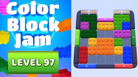 Color Block Jam Level 97 Solution Walkthrough 