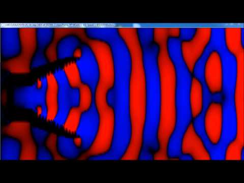 CUDA/CFDTD with compressed coefficients.