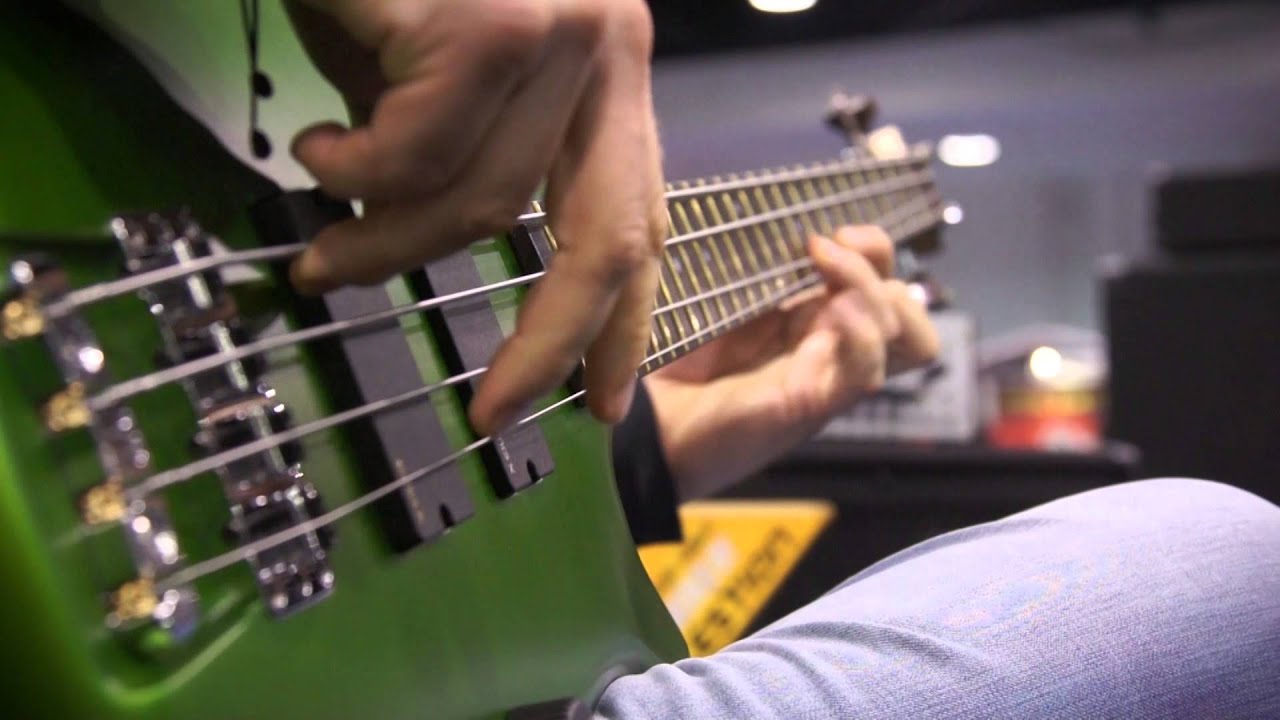 NAMM 2015: Ove Bosch with the Stu Hamm Signature