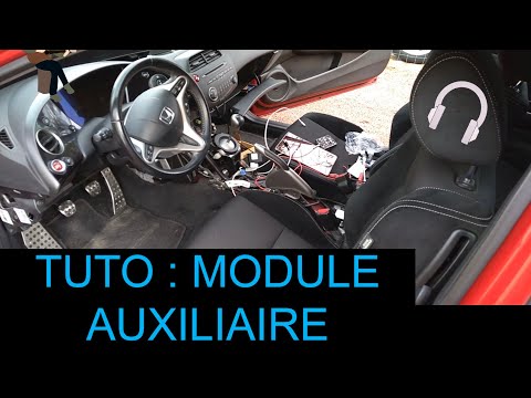 Épisode 1 : Intégration MODULE AUXILIAIRE Civic 8 - aux - USB