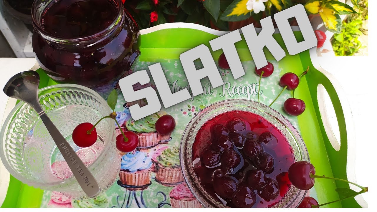 SLATKO OD VIŠANJA -MARELE uvek aktuelno i preukusno slatko od višanja