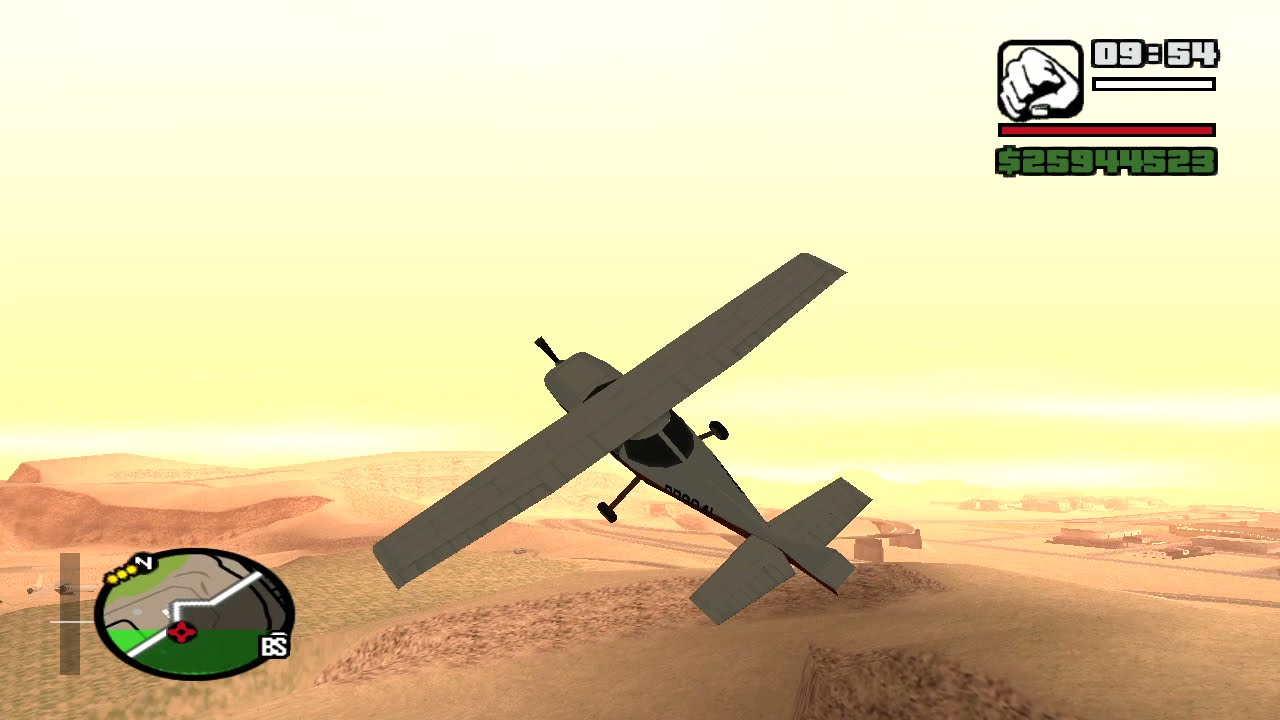 FLIGHT TO AREA 69 RESTRICTRED AREA || GTA SAN ANDREAS