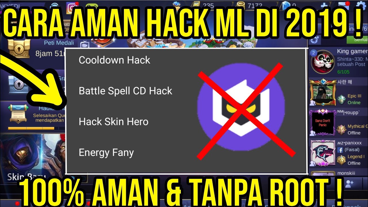 Hackermobilelegends.Com Macam Mana Nak Hack Diamond Mobile Legend