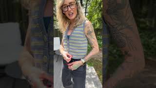 Thanks, I Made It! Flock Vest + Sommar Camisole + RTW Jeans