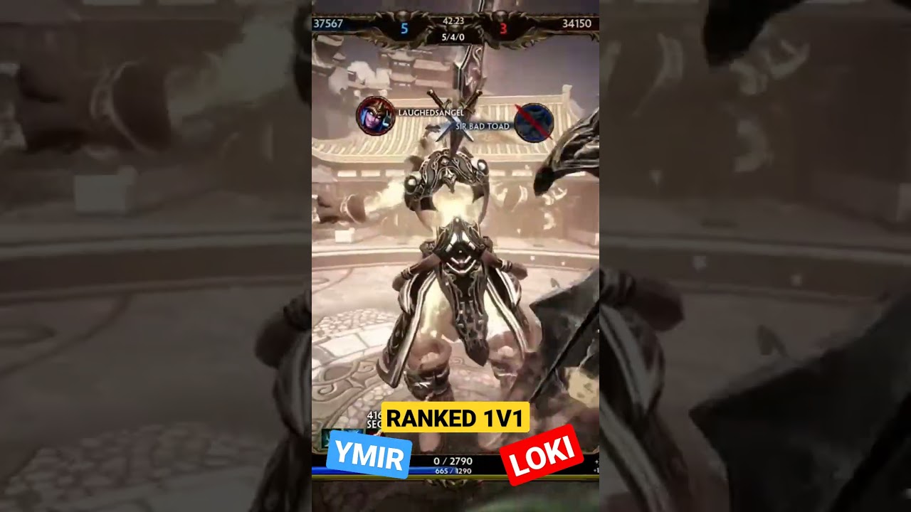 Ymir Ranked Solo Play - Smite Moments - 