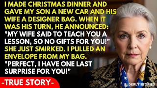 After Getting A New Car, Son Said On Xmas Eve No Gifts Mom, I'm Teaching You A Lesson