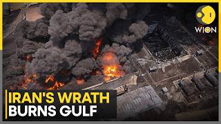 Us-Iran War Missiles, Drones Streak Across Gulf Skies Amid Iranian Retaliation Wion