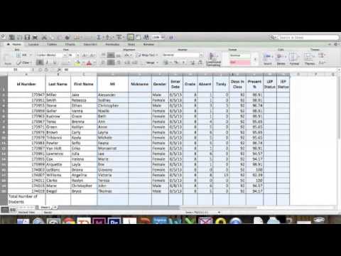 Video: How To Create A CSV File