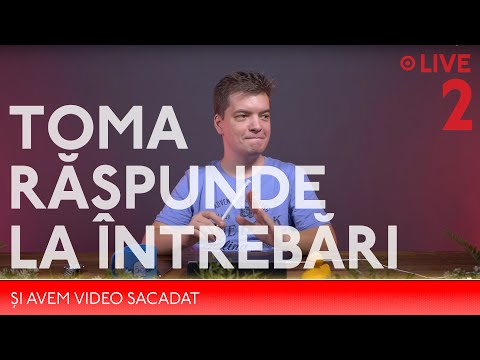 LIVE Toma raspunde la intrebari