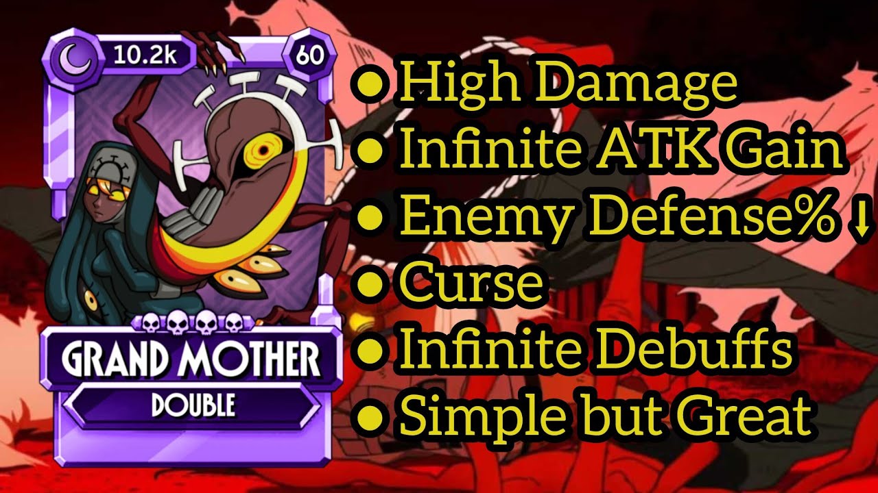 Бесконечные циклы ослабления: Демонстрация «Бабушки» (двойная) - Skullgirls Mobile