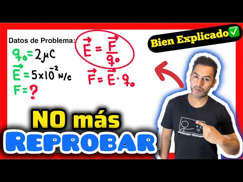 ✅CAMPO ELECTRICO Ejercicios Resueltos [𝙄𝙙𝙚𝙖𝙡 𝙥𝙖𝙧𝙖 𝘼𝙥𝙧𝙚𝙣𝙙𝙚𝙧😎​🫵​💯​] Física
