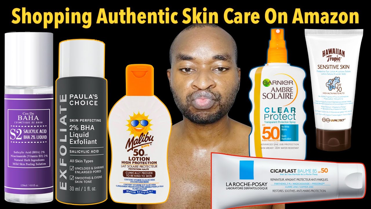 How I Shop Skin Care On Amazon While Avoiding Fake Products YouTube