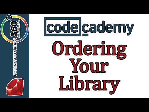 Learn Ruby with Codecademy: Blocks and Sorting: Ordering Your Library