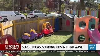Surge in COVID-19 cases among children