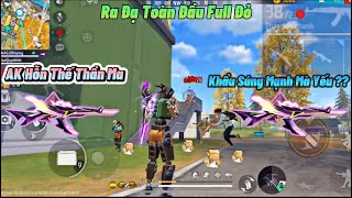 [Free Fire] ĐKHANG Thử Cầm “AK47 Hỗn Thế Thần Ma Đắt Đỏ” Lấy Top 1 Full Đỏ, Súng Mạnh Hay Yếu ??