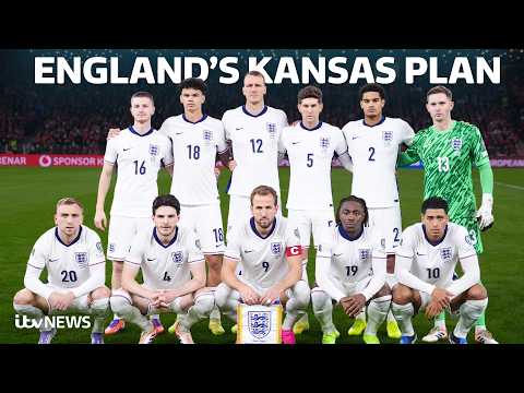 Why have England chosen Kansas City as their World Cup base?