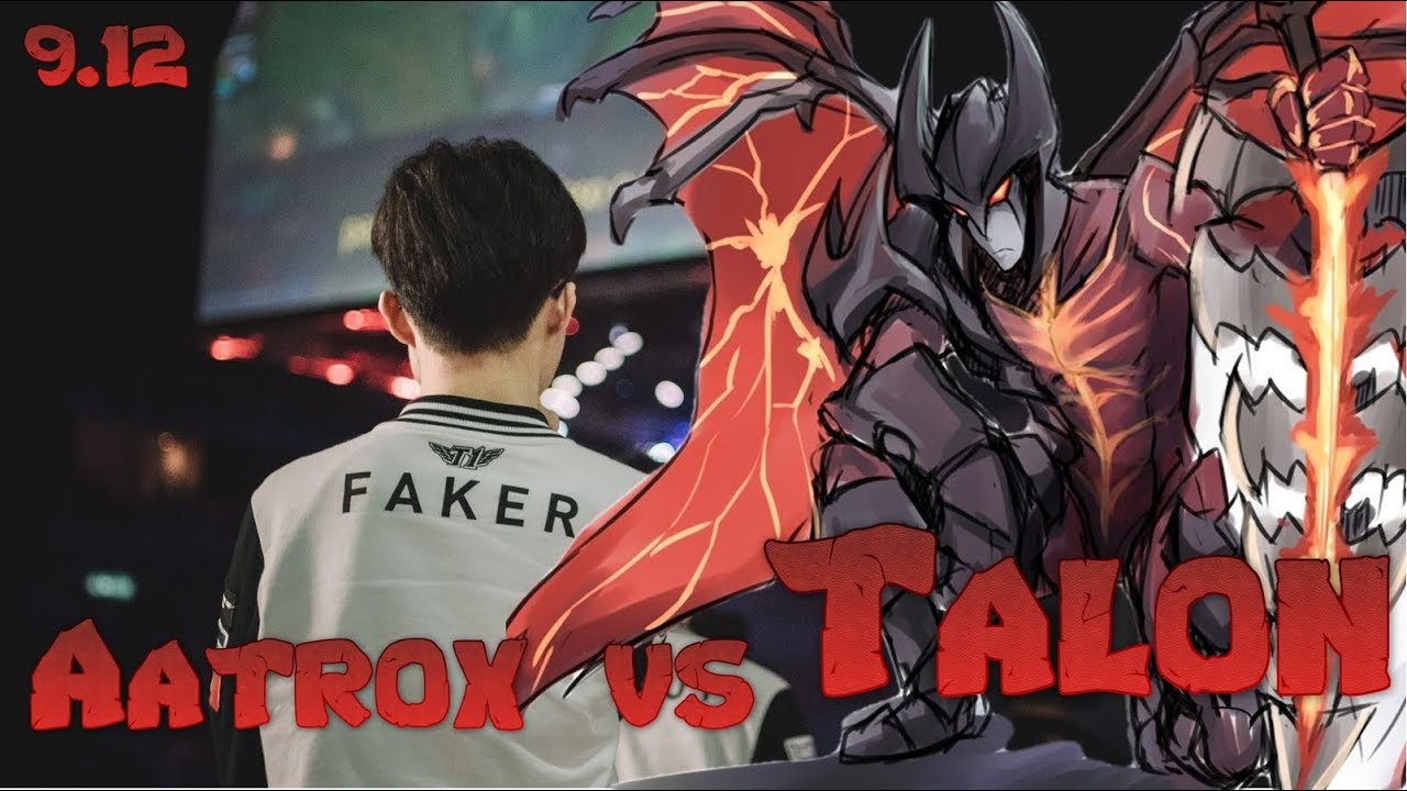 Faker - Aatrox vs Talon Mid - LoL Season 9 KR Ranked | League Of Legends
