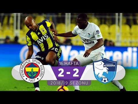 Fenerbahçe (2-2) BB Erzurumspor | 16. Hafta - 2018/19