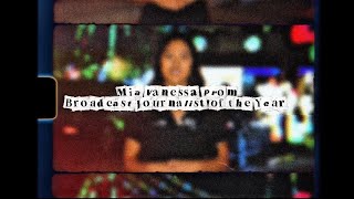 FSPA Broadcast Journalist of the Year Finalist 2026 Mia Vanessa Prom 
