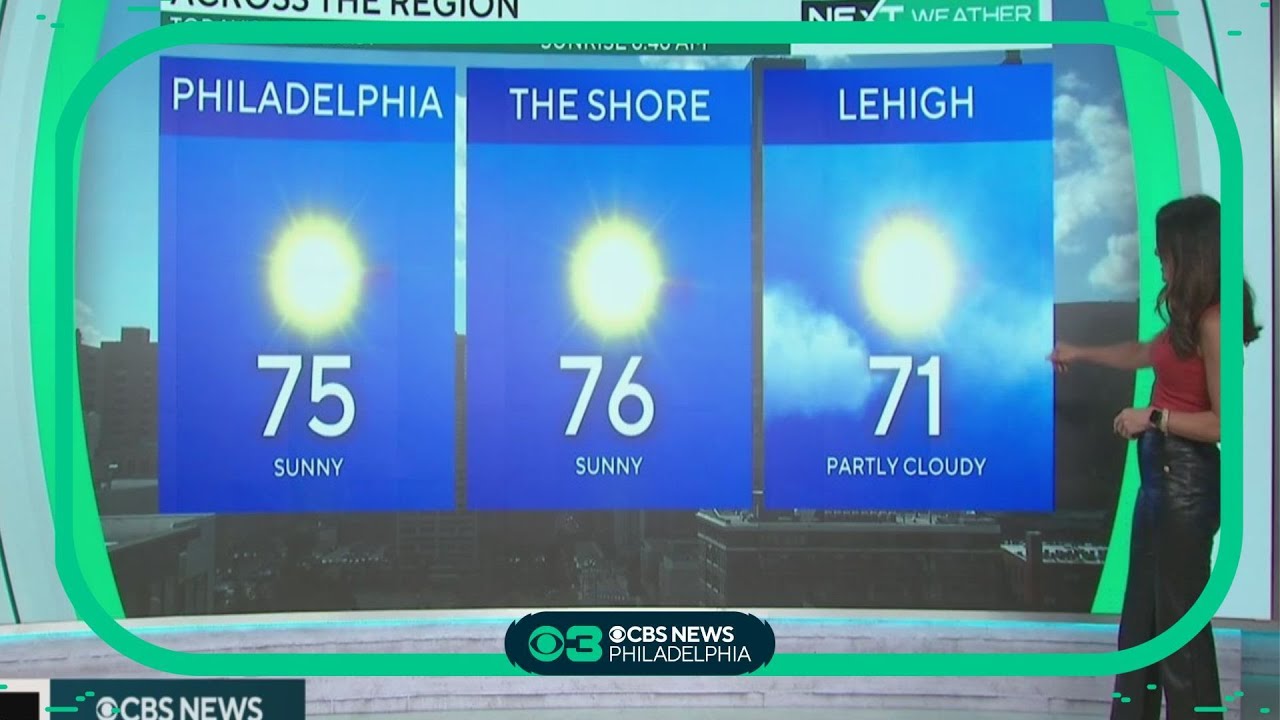 NEXT Weather: Beautiful end to our summer - YouTube