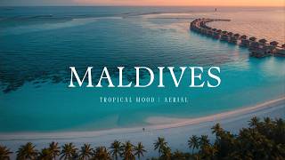 Maldives Paradise 🇲🇻 | Relaxing Island Escape with Ocean Views & Piano Music