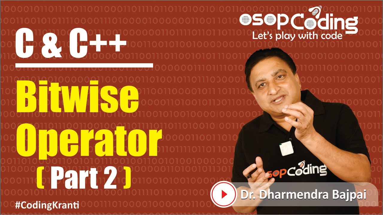 Bitwise Operator Part 2 | Use of Left Shift/Right Shift Operator | C ...