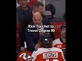 Rick Tocchet to Trevor Zegras 👀