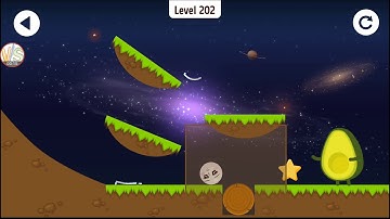 Wheres My Avocado Level 202 Solution 3 Stars