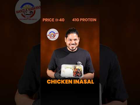 AED 40 Chicken Inasal?! 🍗 Is It Worth It? | Cost & Macros Breakdown