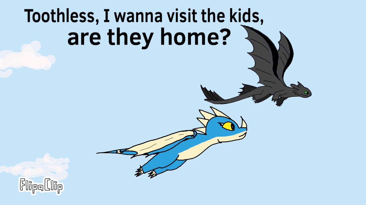 Toothless x Lightfury ep 9