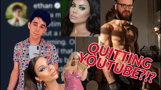 Whose QUITTING YouTube? | PewDiePie, Laura Lee, CrankGamePlays & Bailey Sarian