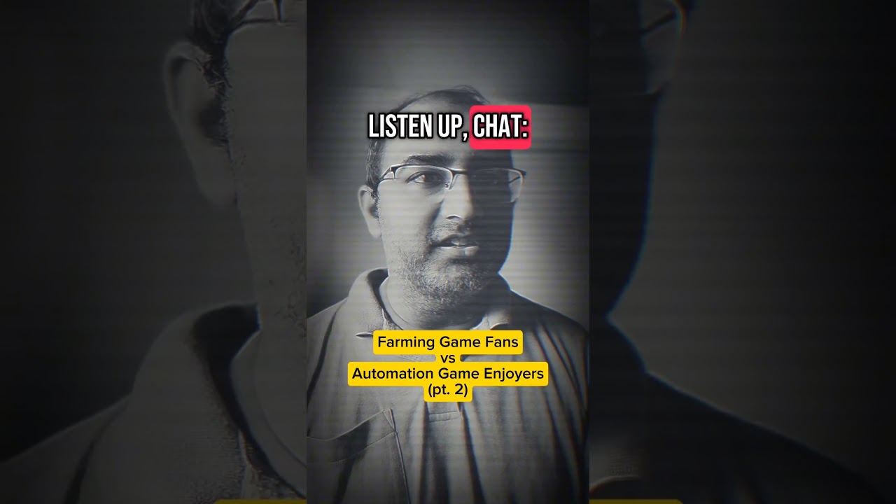 Cozy game fans and automation game enjoyers are not the same: part 2