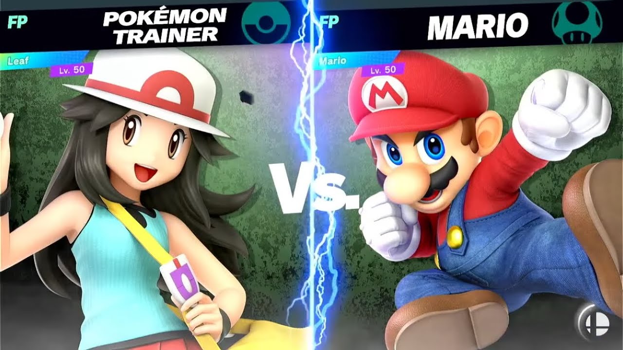 Super Smash Bros Ultimate Amiibo Fights Leaf vs the World #1 vs Mario ...
