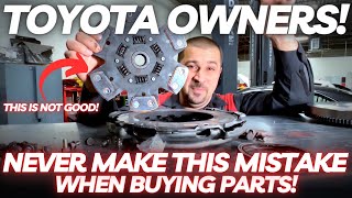 TOYOTA OWNERS! Never Make THIS Mistake When Buying Parts! screenshot 4