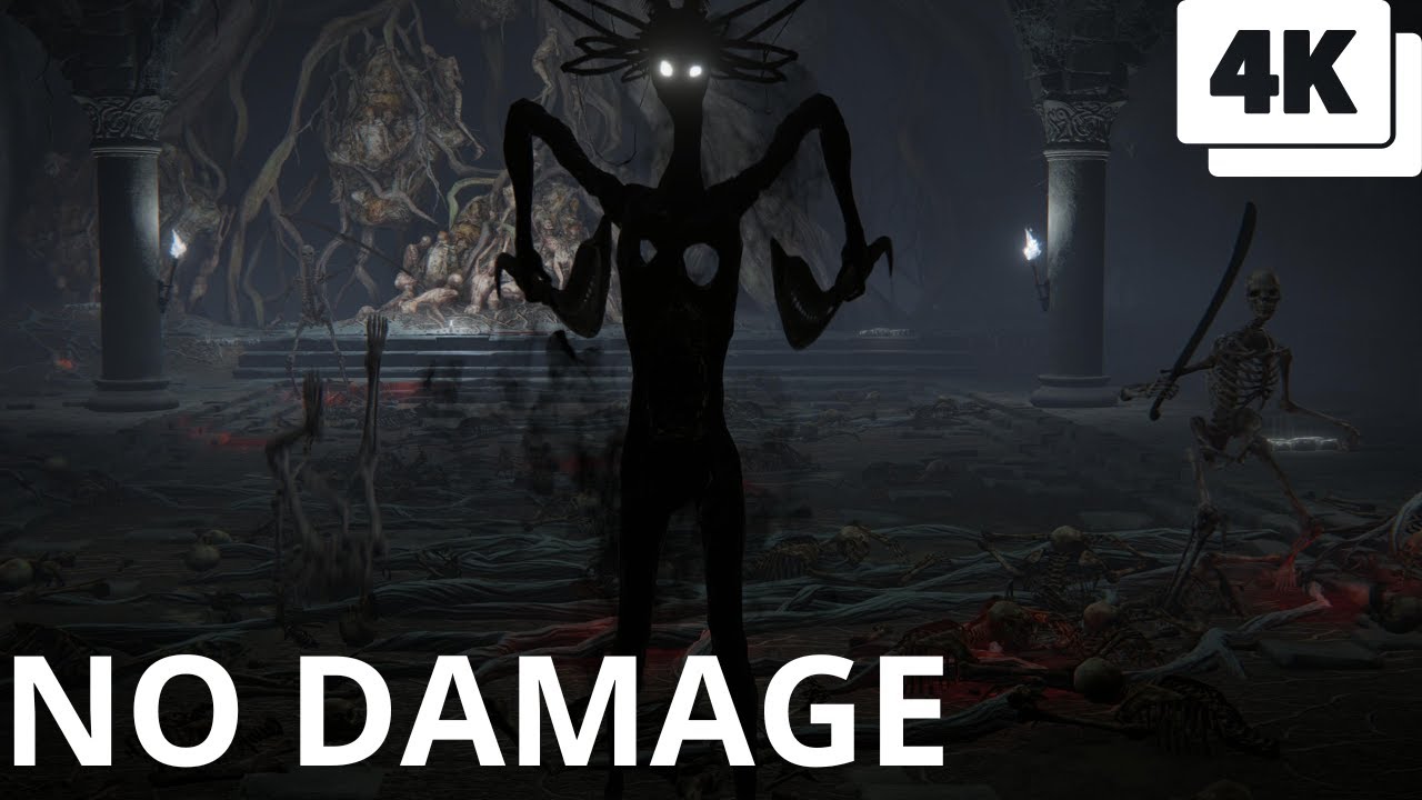 Elden Ring: Cemetery Shade No Damage [Solo, No Hit, 4K 60FPS, PS5]