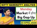 Market Analysis For Monday | Market Pridiction For Tomorrow | Nifty &amp; Sensex Analysis | 20 April