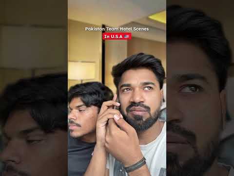 Pakistan Team Hotel Scenes In USA Part - 2 #cricketvideos #t20worldcup2024 #babarazam #indvspak