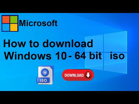 How to download windows 10 iso 64 bit
