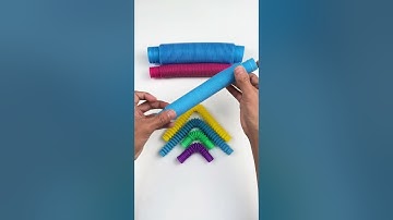 Creating ASMR Relaxing Hook Sound POP TUBE #diy#satisfyingvideos #relaxing #oddasmr #poptubesounds